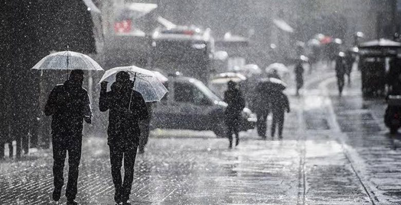 Sağanak yağış geliyor