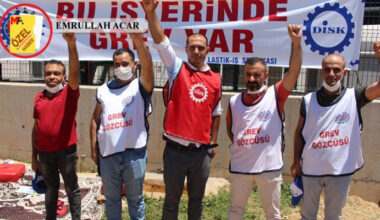 450 işçi ‘insanca yaşam’ için grevde